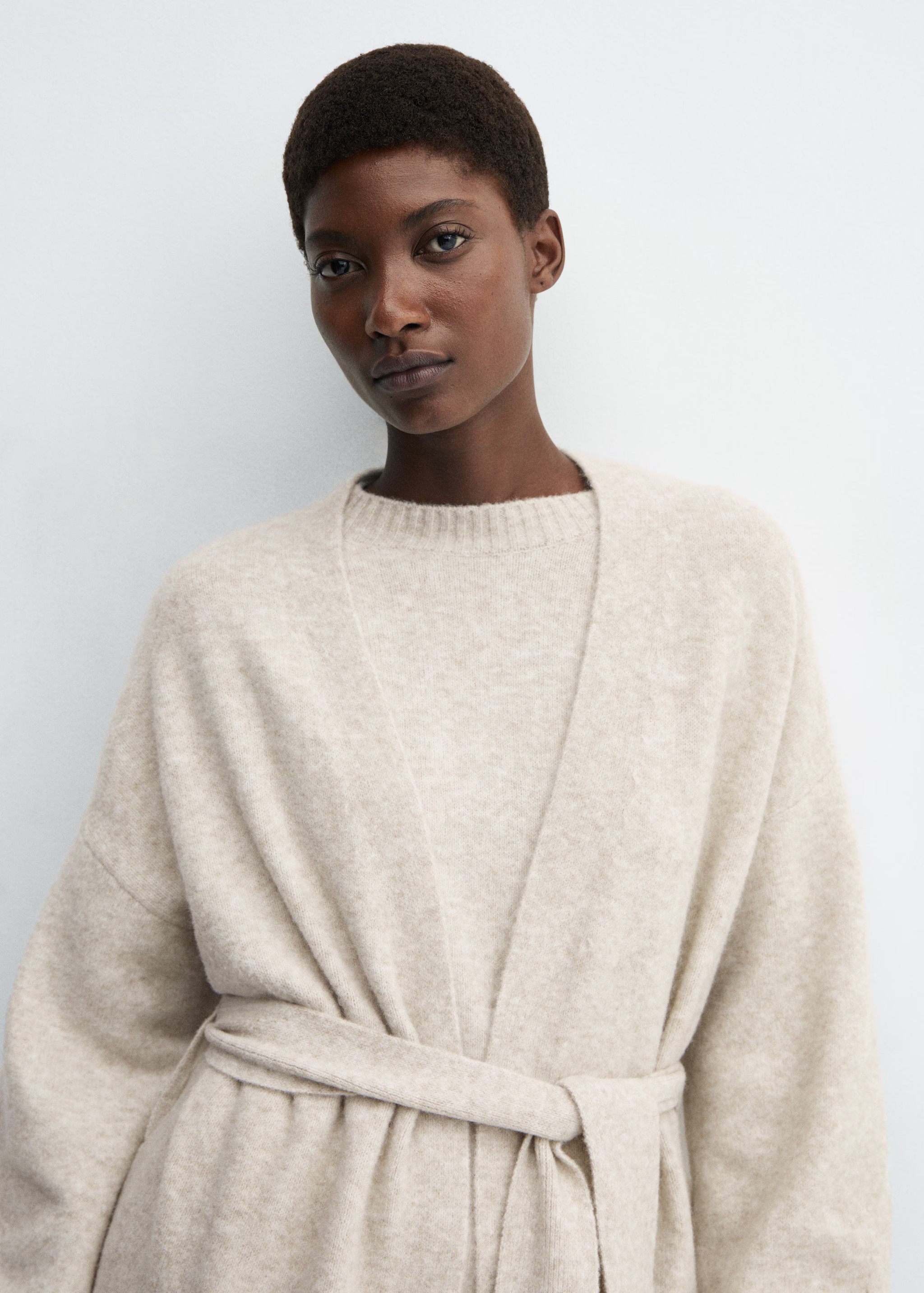 Oversize knit cardigan - Women | MANGO USA | Mango (US/MX/AU)