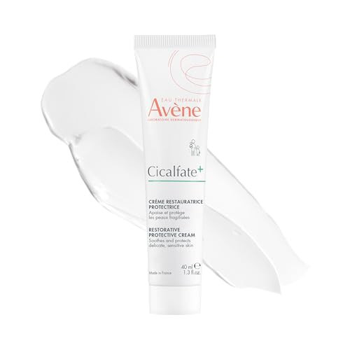 Avène Cicalfate+ Restorative Protective Cream, Face Moisturizer, face cream for sensitive skin, helps restore skin barrier, restorative cream, safe for infants, children and adults, 1.3 Fl Oz | Amazon (US)