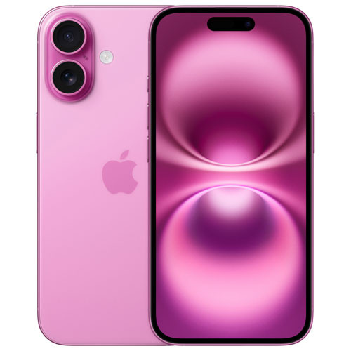Apple iPhone 16 128GB - Pink - Unlocked | Best Buy Canada