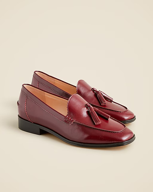 Maison tassel loafers in Italian leather | J. Crew US