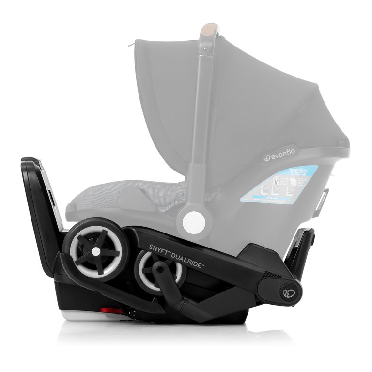 Shyft DualRide with Carryall Storage Infant Car Seat and Stroller Combo (Boone Gray) | Walmart (US)