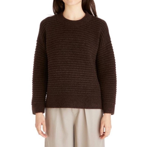 Madewell Women’s Brown Elsmere Pullover Sweater | Poshmark