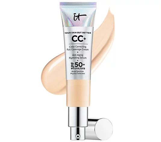 IT Cosmetics Anti-Aging Physical SPF 50 CC Cream Auto-Delivery | QVC