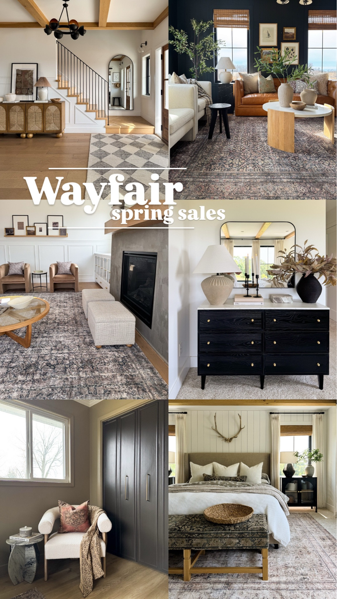 Rugs on sale!!!
Spring is around the corner and it makes me thrilled to see so many of favorite rugs and furniture from @Wayfair are up to 70% off and have fast shipping with the spring savings event!!

Living room rug— Amber Lewis x Loloi Morgan Navy / Sand Area Rug 
Office/den rug— Amber Lewis x Loloi Morgan Denim/Multi Rug
Foyer — Francis Wool Rug x Chris loves Julia 
Our bedroom— Loloi Margot Antique/Sage Area Rug




#wayfairfinds #wayfairpartner #wayfair #springsale #rugsonsale #loloirug


#LTKHome #LTKSaleAlert #LTKStyleTip