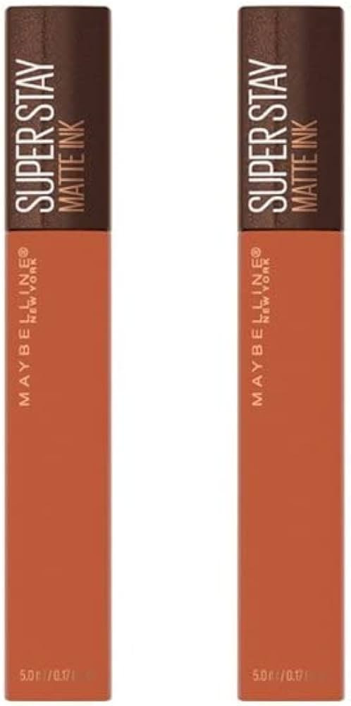 Maybelline York Pack of 2 SuperStay Matte Ink Liquid Lipstick, Caramel Collector # 265, 0.17 Fl O... | Amazon (US)