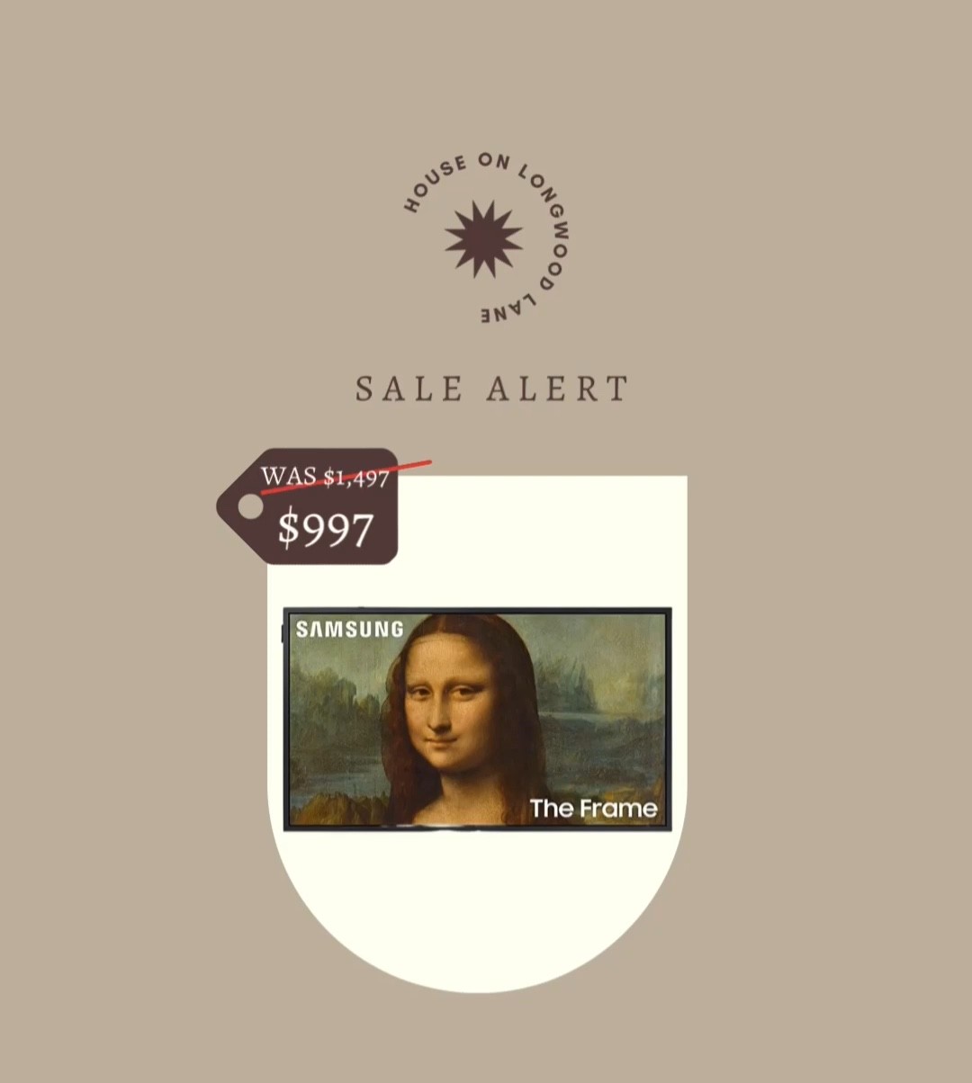 This is the lowest I’ve seen our 55” Samsung Frame TV! Save $500 today! 

#LTKsalealert #LTKhome #LTKHoliday