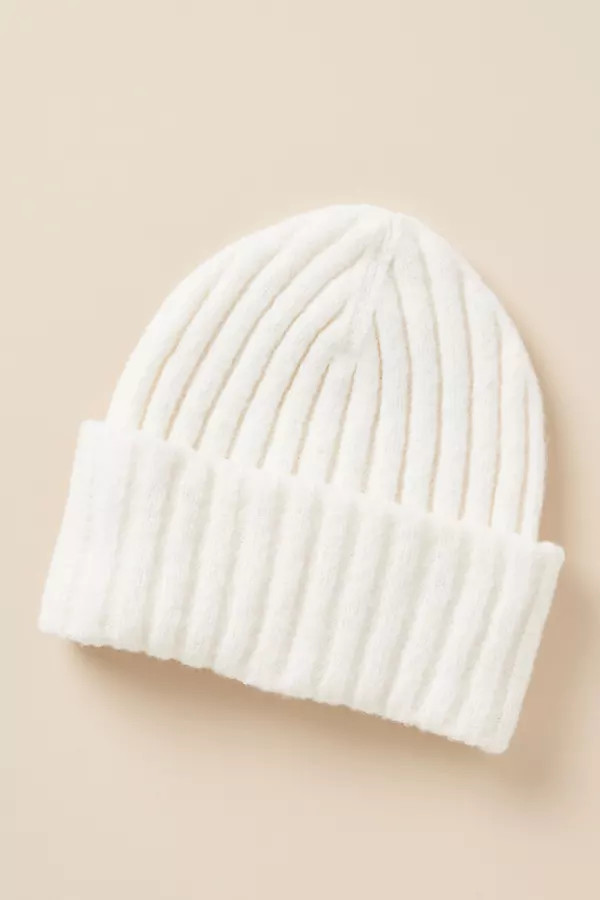 Recycled Beanie By By Anthropologie in White | Anthropologie (US)