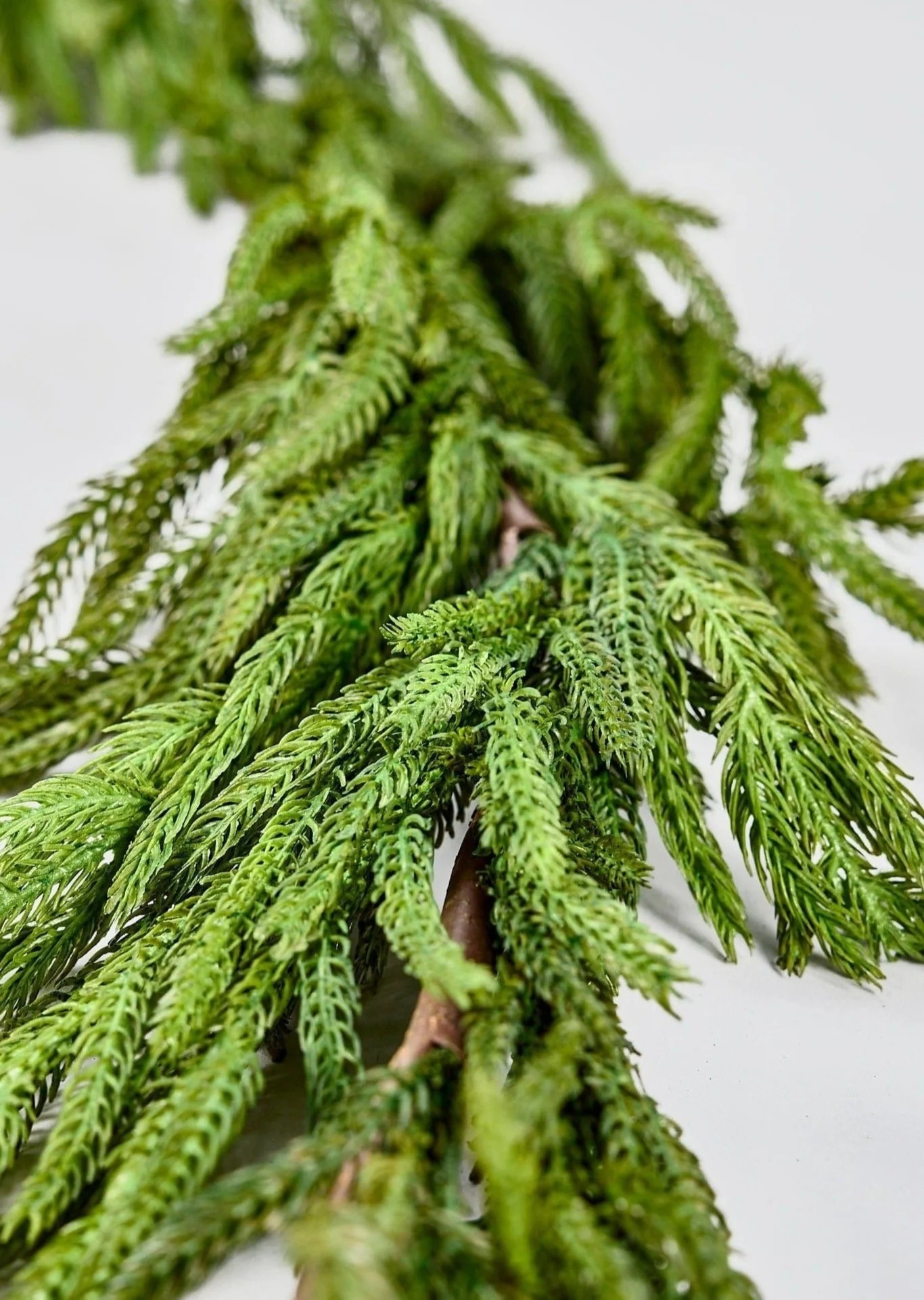 Afloral Real Touch Norfolk Pine Garland - 180" Long | Afloral