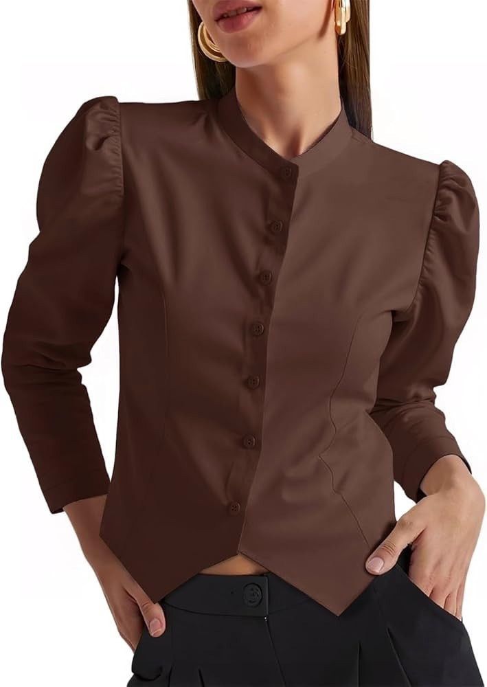 Puff sleeve blouse with designer vibes

#LTKFindsUnder50 #LTKOver40