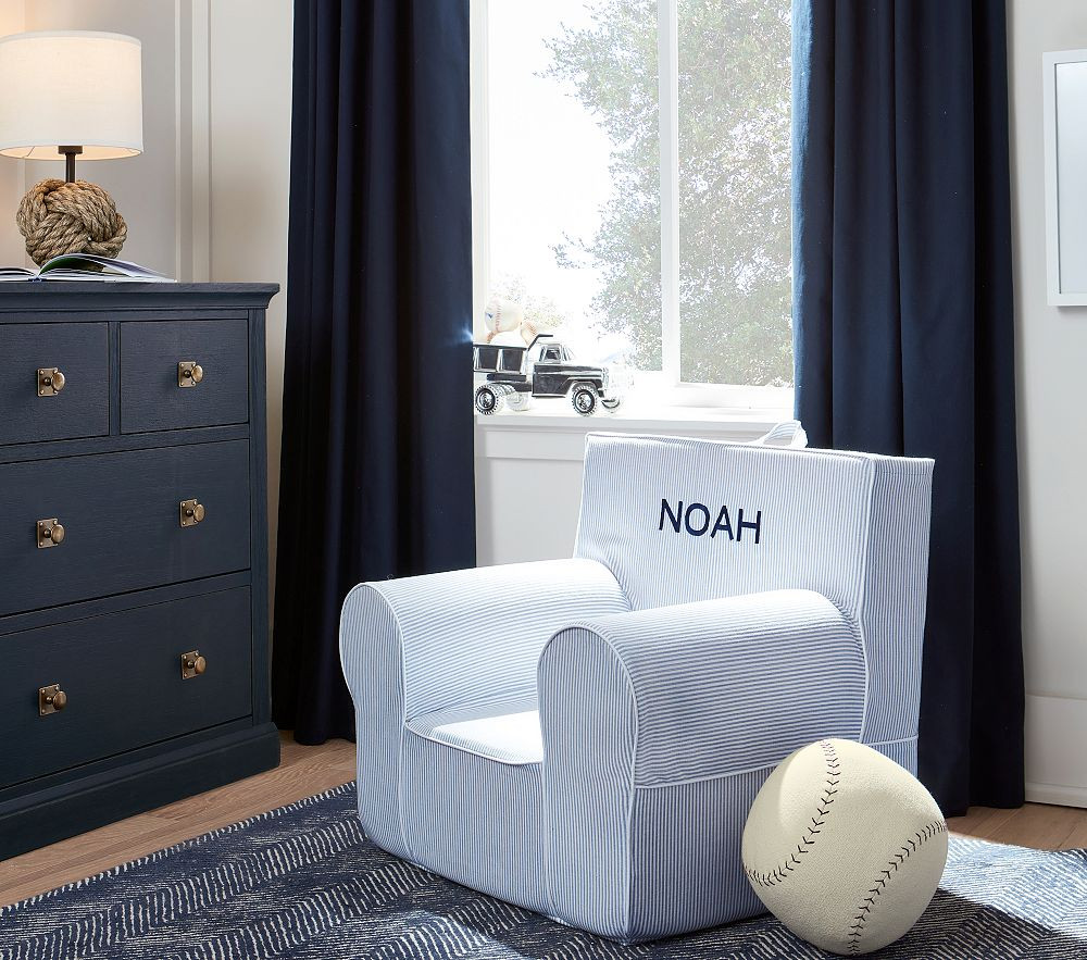Anywhere Chair®, Twill with Piping Collection | Pottery Barn Kids