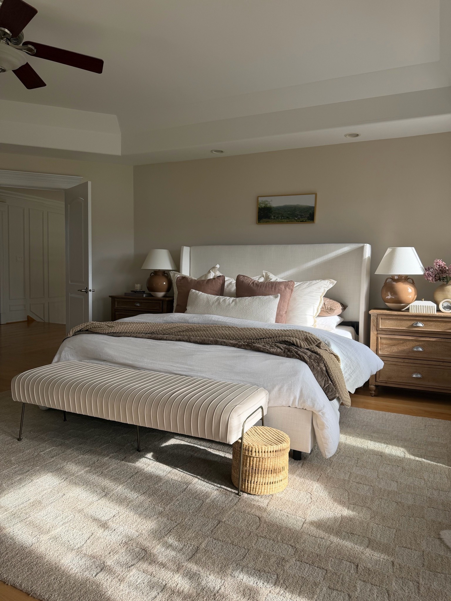 Our bedroom — calm, layered, and designed to feel restful 🤍
Everything is linked here on LTK.

#LTKHome