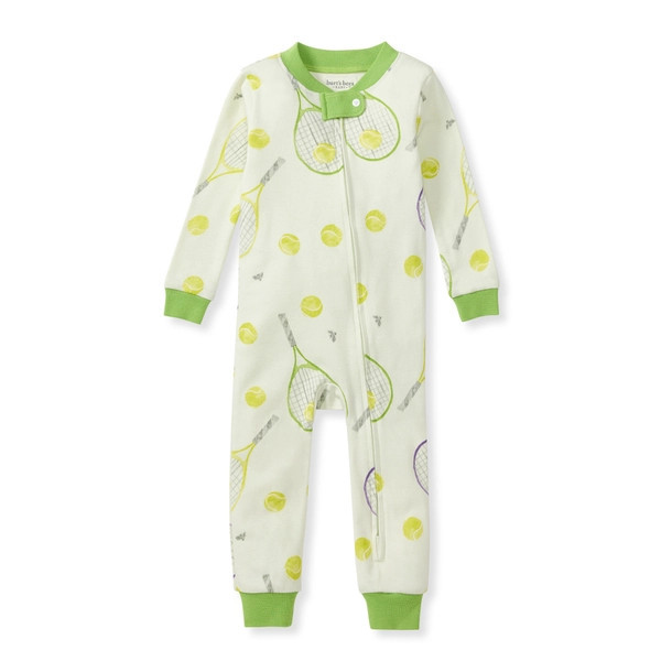 Tennis Organic Cotton Baby Pajamas | Burts Bees Baby