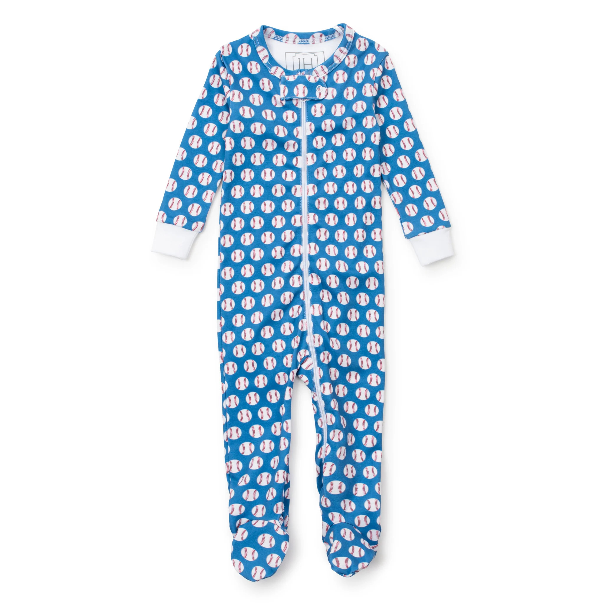Parker Boys' Zipper Pajama - Baseball Grand Slam | Lila and Hayes