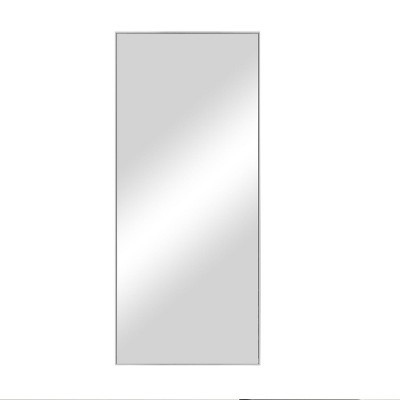 PexFix 22 in. W x 47 in. H Rectangular Metal Framed Entryway Bathroom Wall Mirror in Black | Target