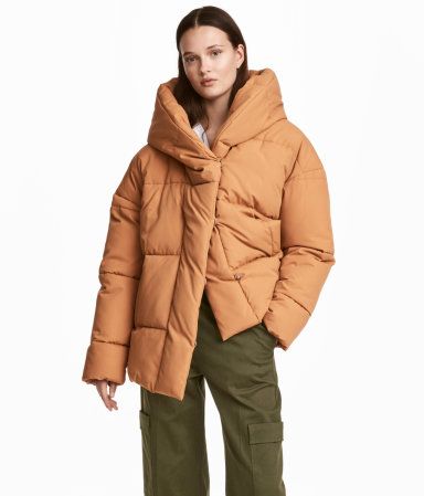 H&M Padded Jacket with Hood $59.99 | H&M (US)