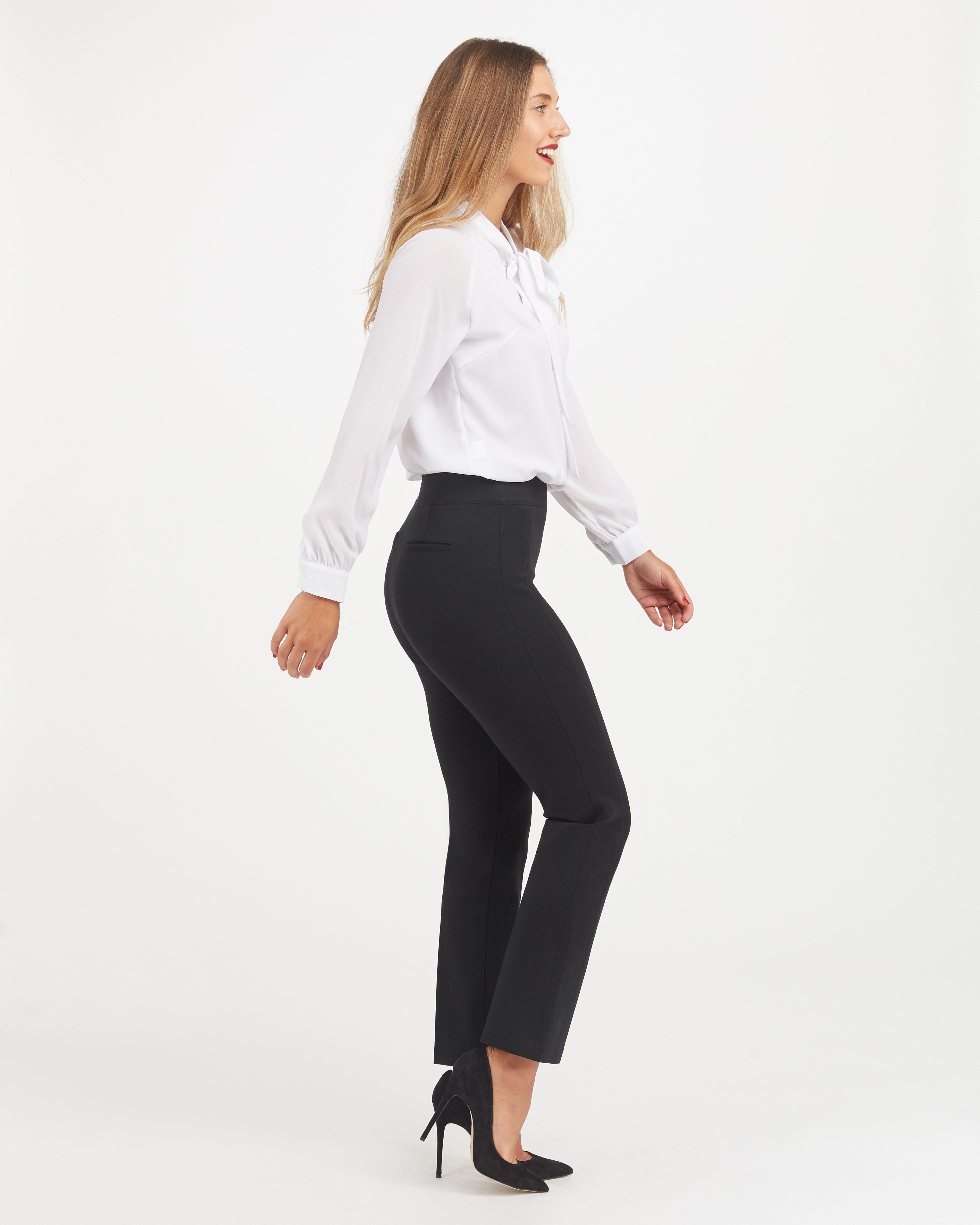 The Perfect Black Pant, Slim Straight | Spanx