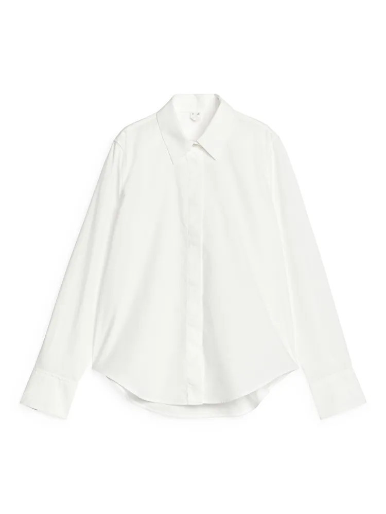 Regular-Fit Poplin Shirt | Arket UK