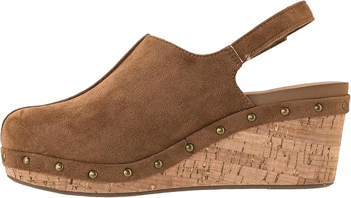 Corkys Footwear Women's Make Em Blush Closed Toe 2.5-inch Wedge - Featuring a Cushioned EVA Insol... | Amazon (US)