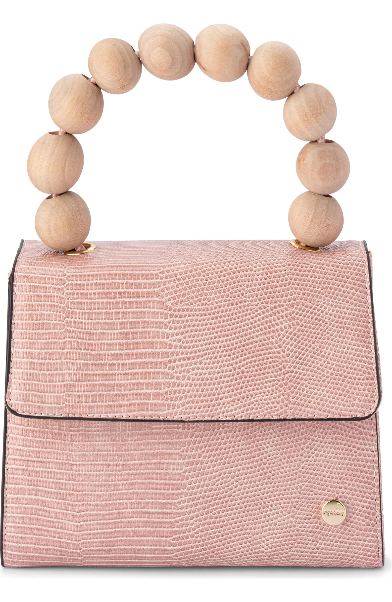 Caylee Wooden Bead Handbag | Nordstrom