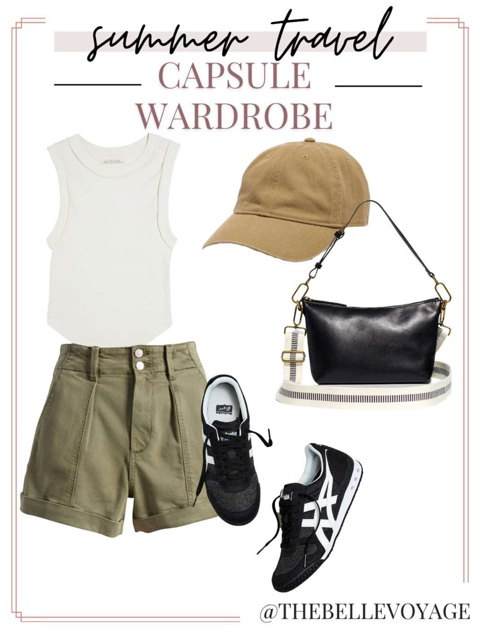 Summer vacation outfit | Travel outfit for summer | Summer packing list | What to wear on vacation 
Onitsuka tiger
Utility shorts

#LTKSeasonal #LTKstyletip #LTKtravel