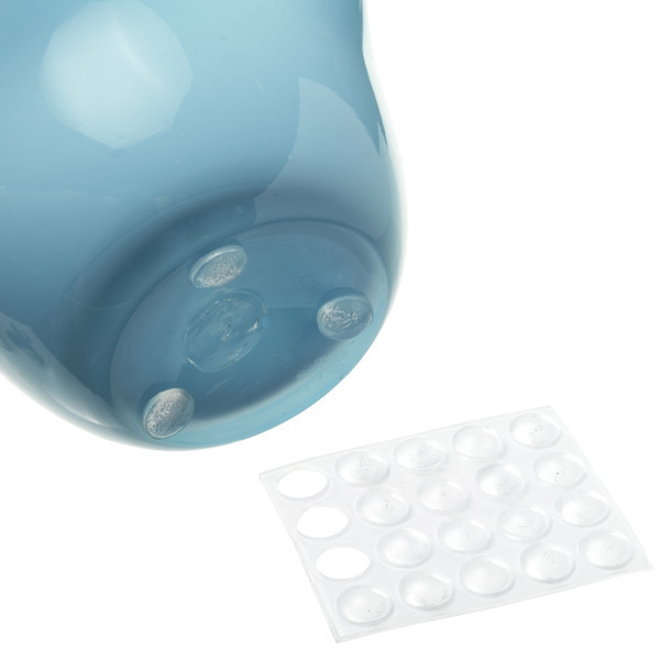 3/8" Clear Self-Stick Bumpers Pkg/20 | The Container Store