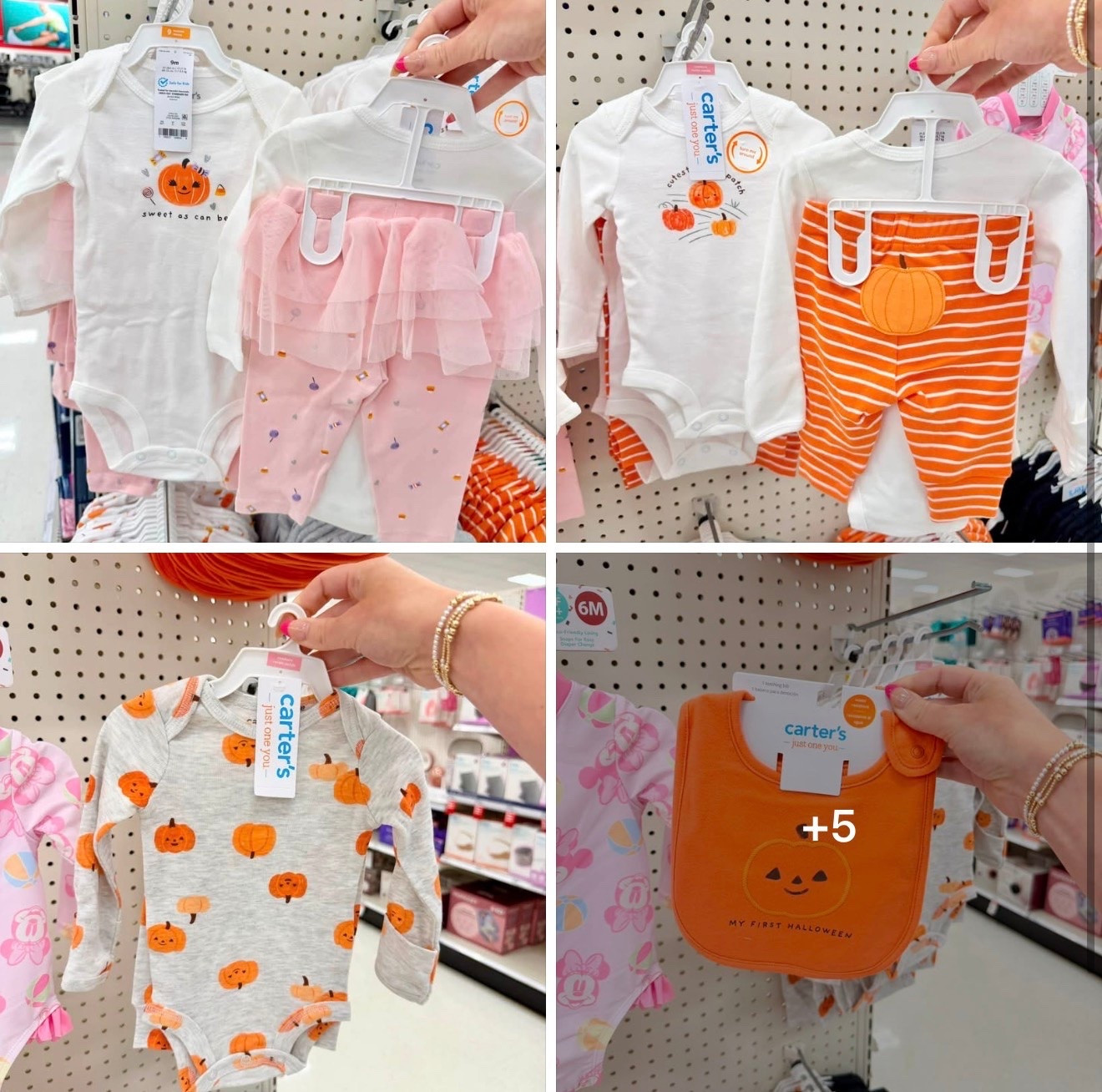 Baby Halloween finds @Target 😊😊
