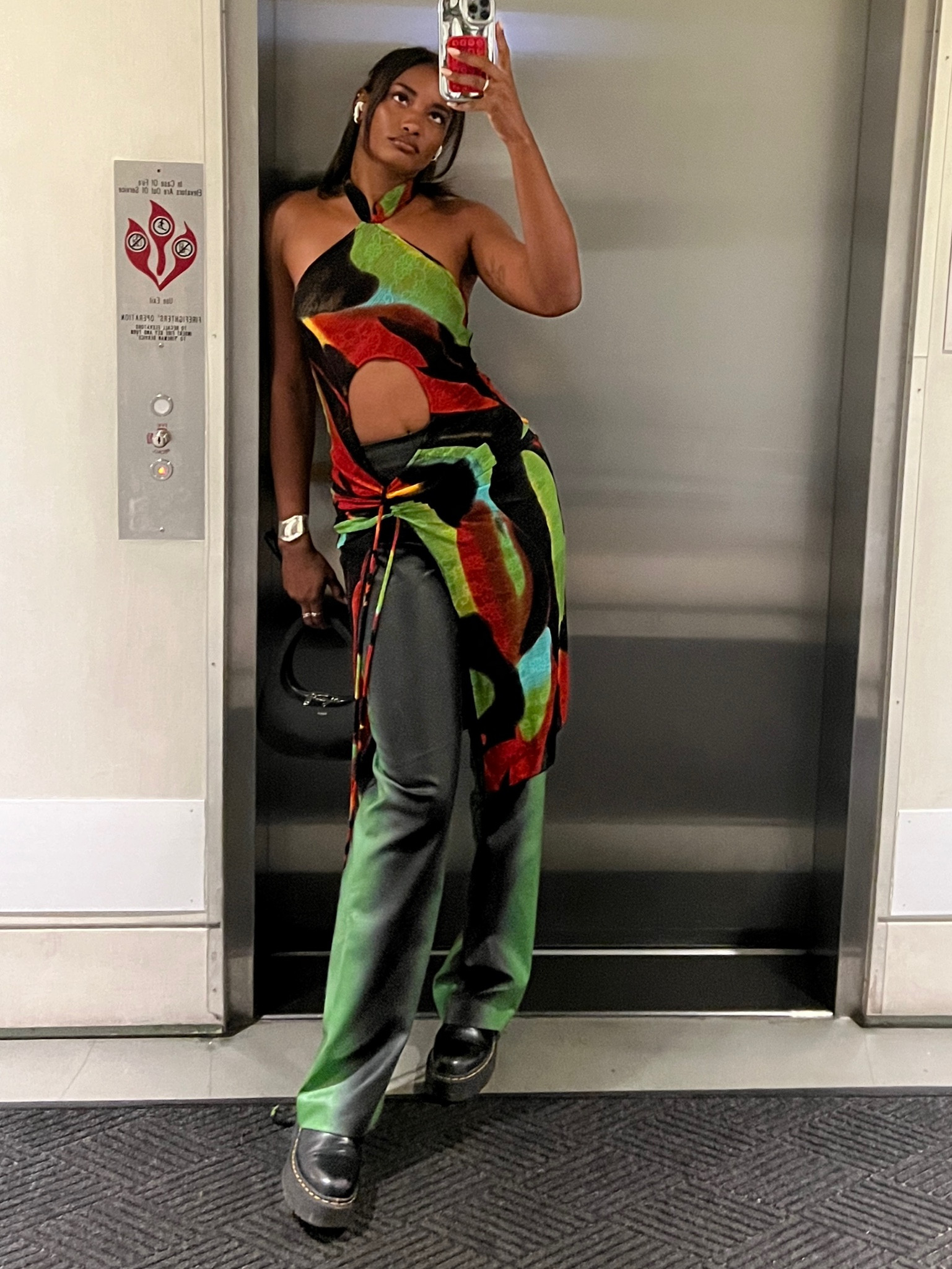 Last week end of the summer! we outside!!  
#multicolor #kimsui #hanifa #leatherpants #summer #party

#LTKSeasonal