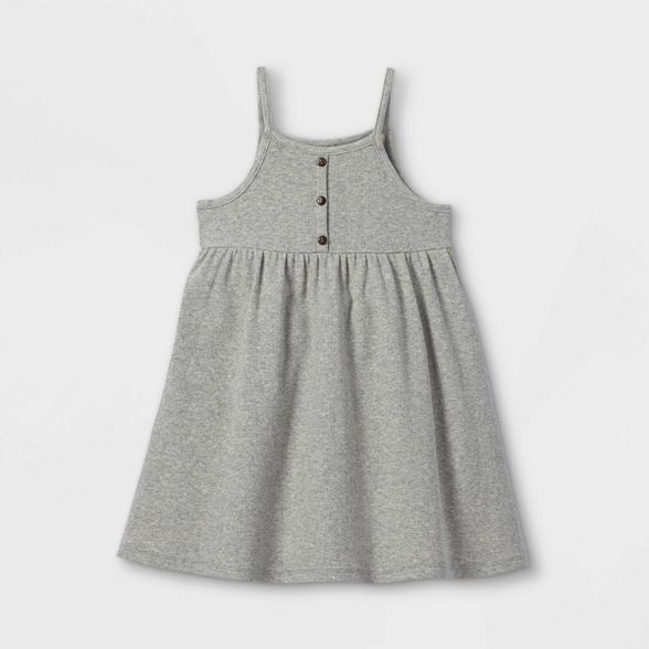 Toddler Girls' Rib Henley Tank Dress - art class™ | Target