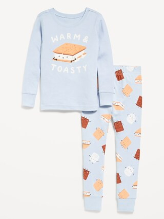Printed Snug-Fit Pajama Set for Toddler & Baby | Old Navy (US)