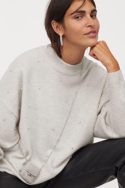 Studded Sweater | H&M (US + CA)