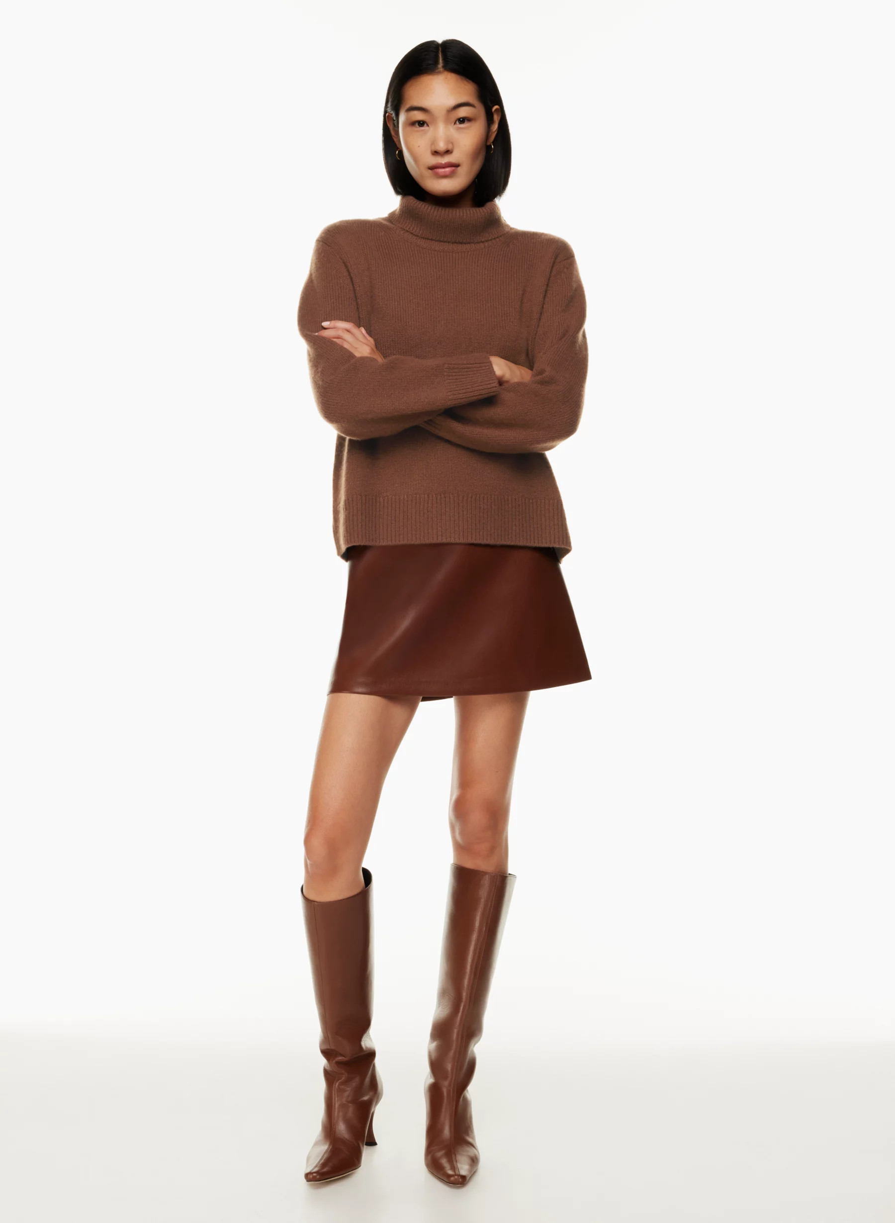 LUXE CASHMERE JARA SWEATER | Aritzia