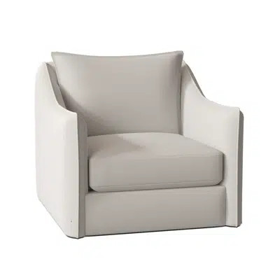 Joli Upholstered Swivel Armchair | Wayfair North America