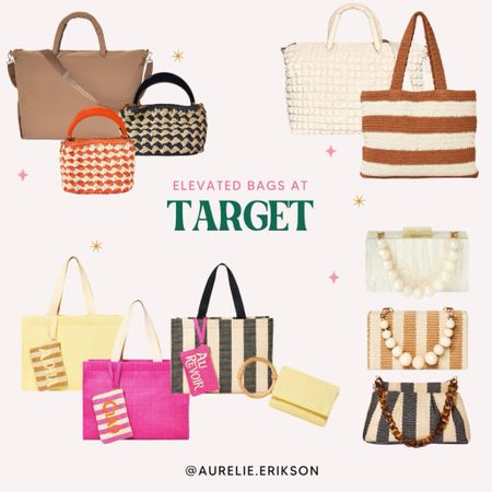 The cutest Target summer bags EVER ☀️ they’re selling out fast 

#LTKfindsunder50 #LTKtravel #LTKitbag