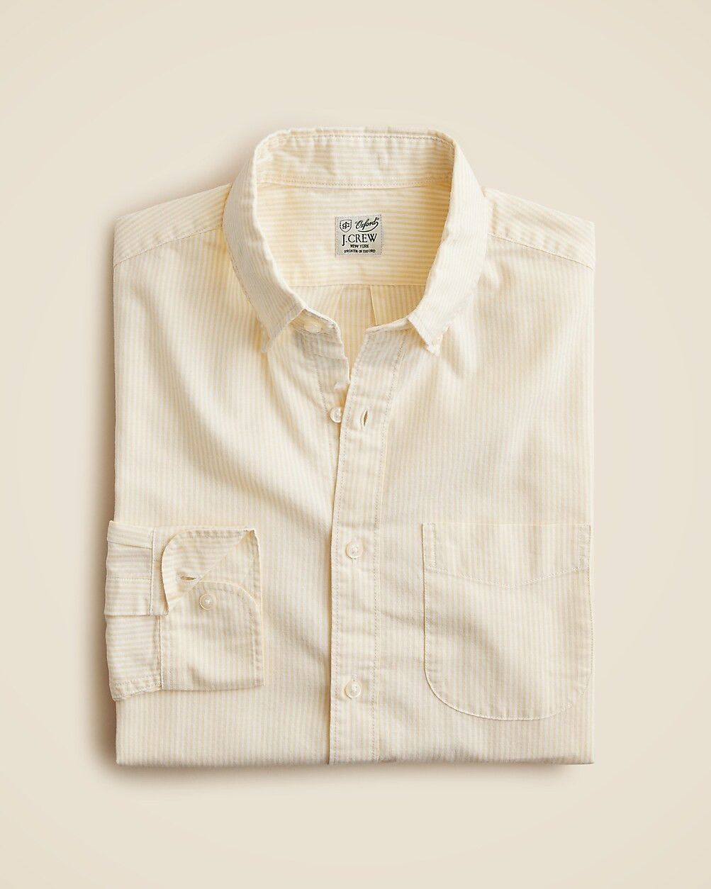 Broken-in organic cotton oxford shirt | J. Crew US