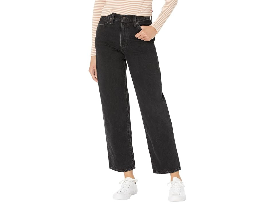 Levi's(r) Womens 94 Baggy Women's Jeans Black Stonewash : 34 31, Cotton/Denim | Zappos
