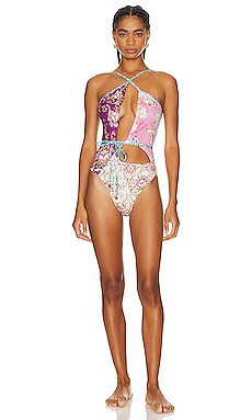 Agua Bendita Betsy One Piece in Merzin Multicolor from Revolve.com | Revolve Clothing (Global)