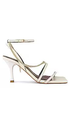 ALOHAS Straps Chain Heel in Off White from Revolve.com | Revolve Clothing (Global)