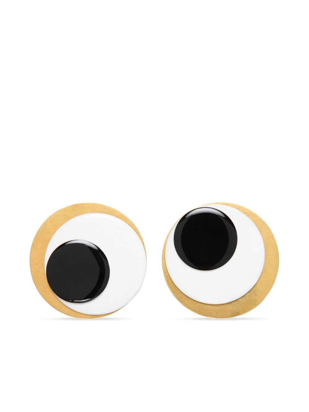 Enamel Eye stud earrings | Farfetch Global