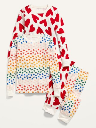 Gender-Neutral 4-Piece Snug-Fit Pajama Set for Kids | Old Navy (CA)
