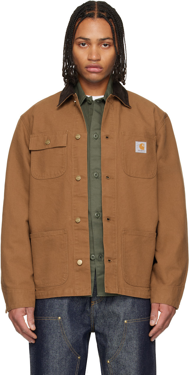 Carhartt Work In Progress - Tan Michigan Jacket | SSENSE