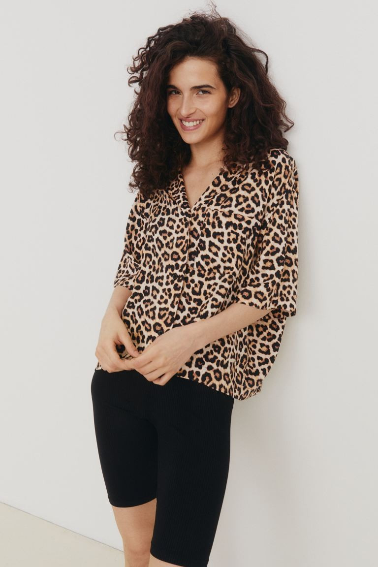 Oversized Resort Shirt | H&M (US + CA)