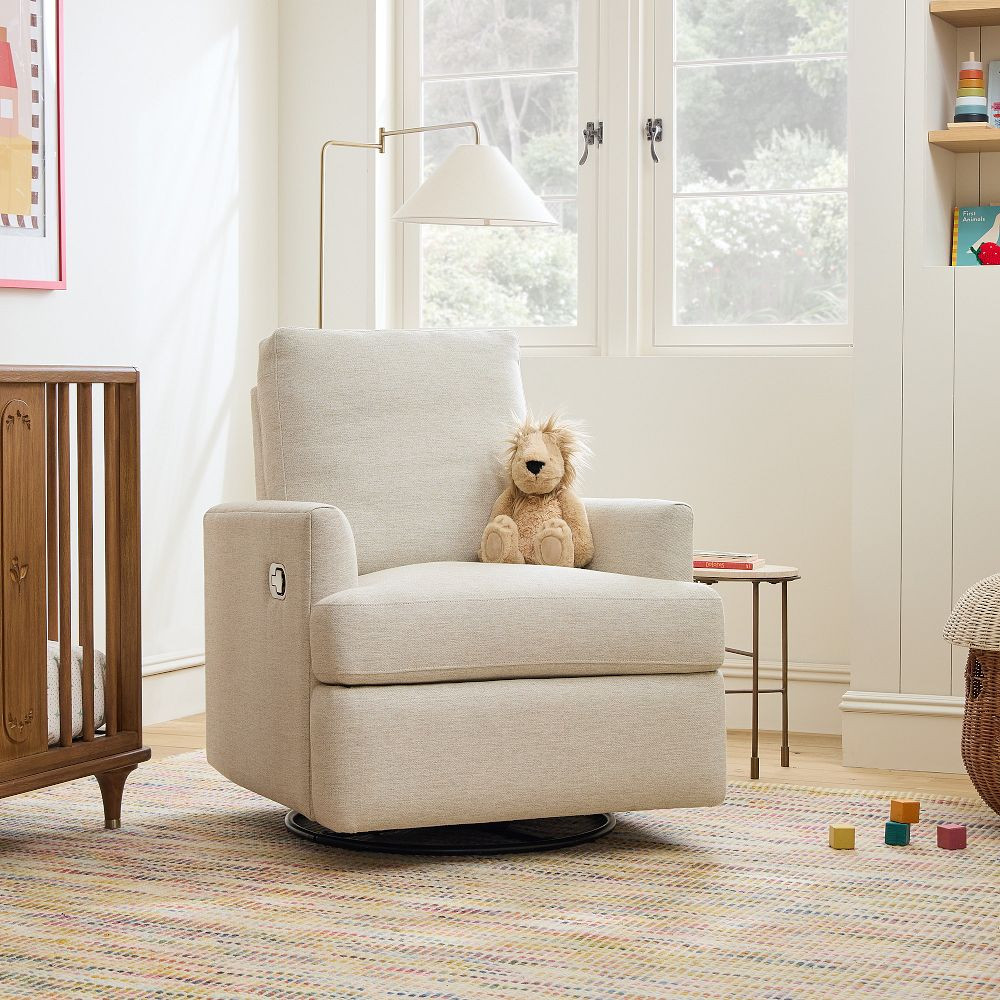 Haven Manual & Power Swivel Glider Recliner | West Elm (US)