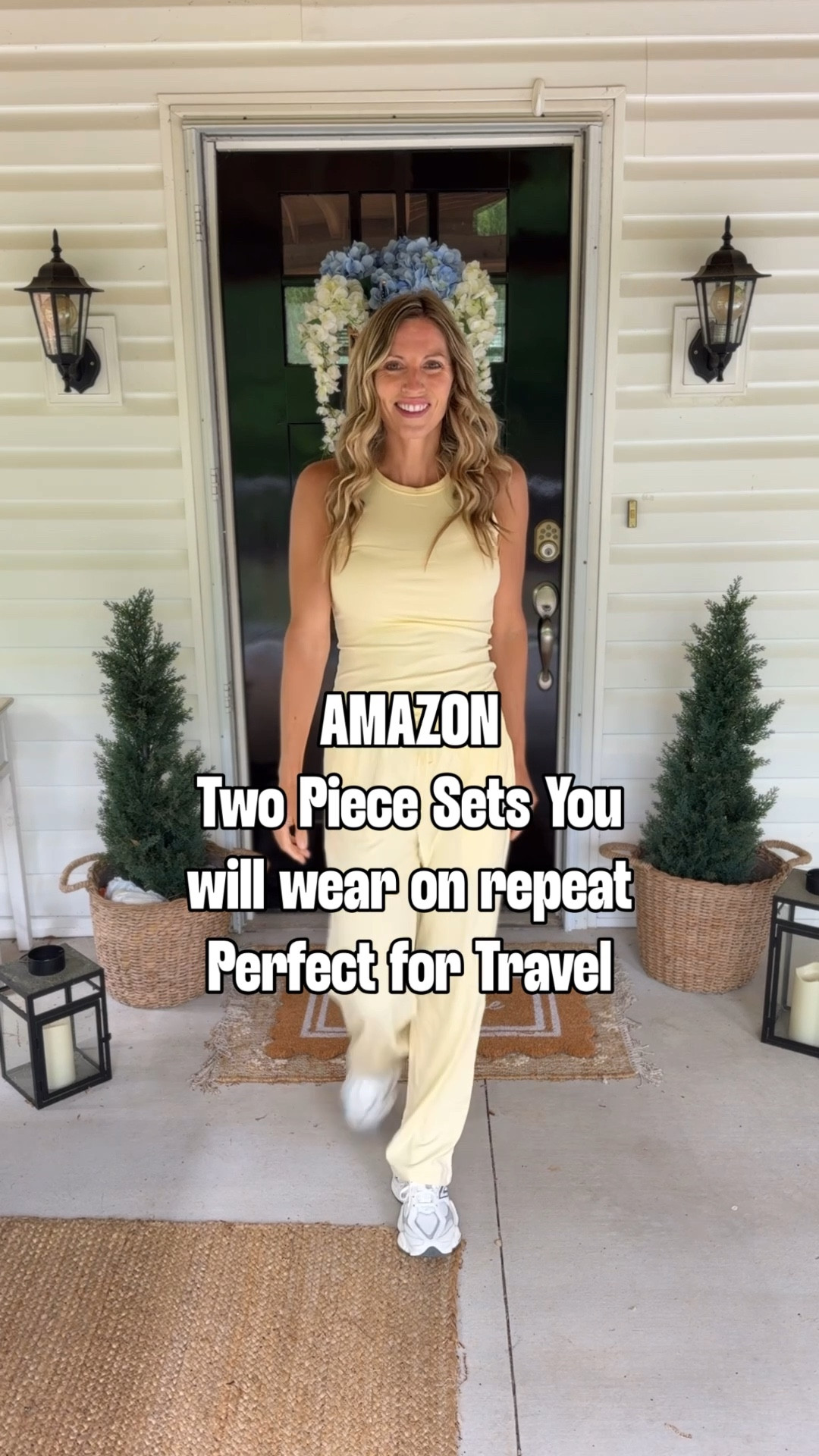 Amazon two piece set , amazon fashion finds , loungewear set , travel outfit , airport outfit 

#LTKTravel #LTKSeasonal #LTKOver40