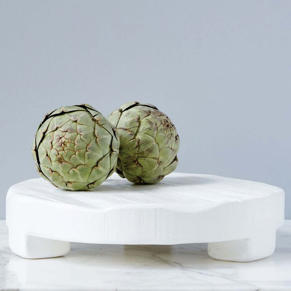 Bianca Wood Round Trivets | West Elm (US)