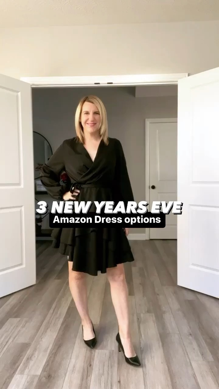 3 options for New Year’s Eve! 
New Year’s Eve outfit, party dress, Amazon finds, women’s dresses