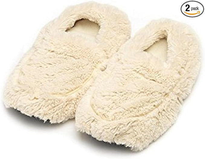w warmies Unisex Slipper, Cream, 6-10 US Women | Amazon (US)