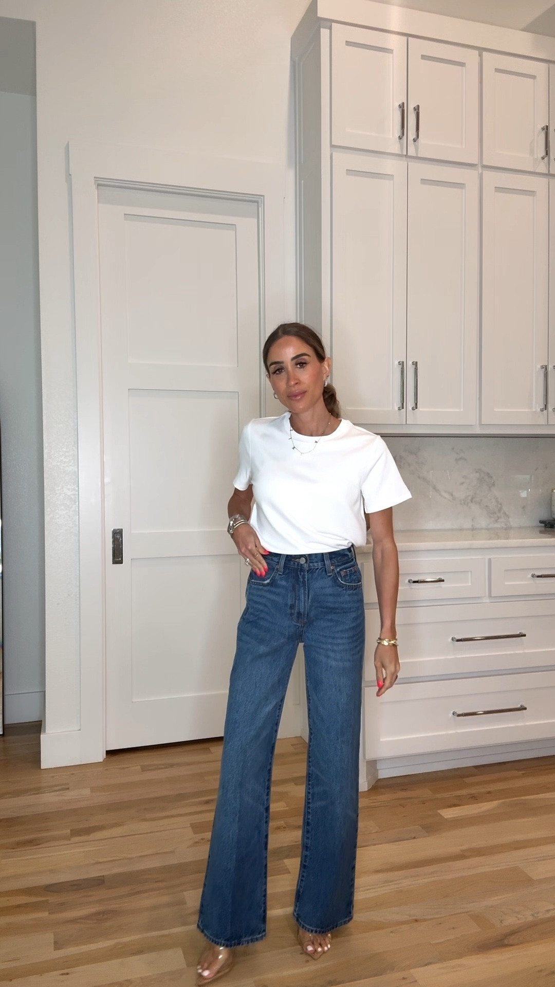 These are a great petite jean option and on sale for some shoppers! Wearing 23 short and they come in a few washes. Such an easy summer outfit that looks classic

#LTKSaleAlert #LTKPetite #LTKootd