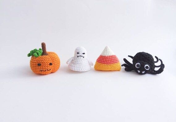 Halloween decor pumpkin ghost spider candy corn | Etsy | Etsy (US)