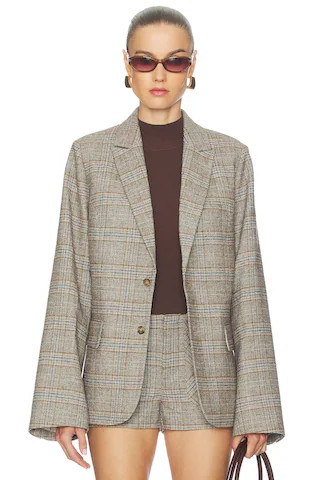 Oversized Tartan Blazer
                    
                    GUIZIO | Revolve Clothing (Global)