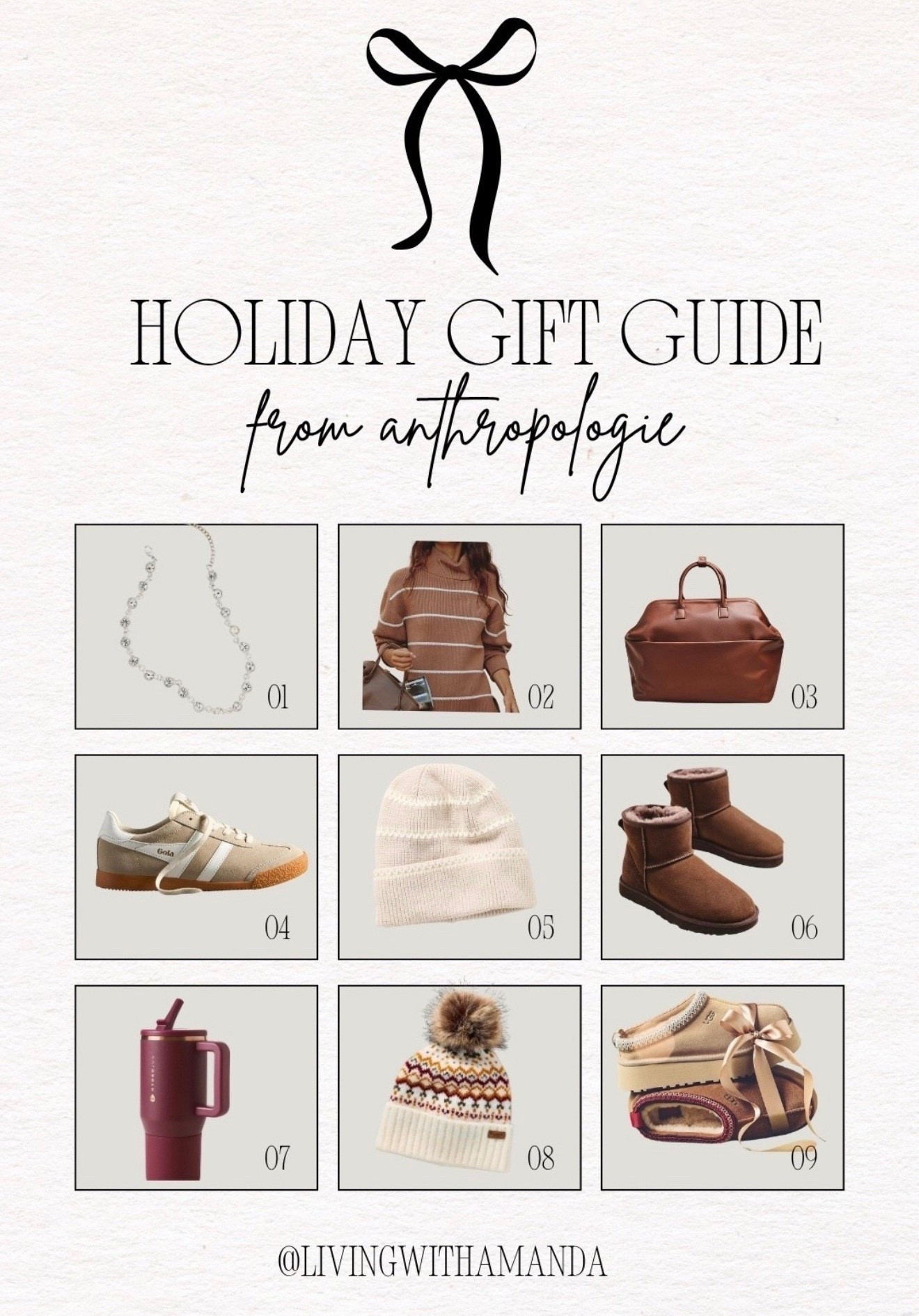 Anthropologie gifts always have that magical, one-of-a-kind touch — perfect for cozy nights, thoughtful gestures, and making someone’s day feel extra special. 

Shop my Anthro favorites linked in my LTK  #giftguide #anthropologie

#LTKSeasonal #LTKFindsUnder50 #LTKStyleTip

#LTKselfcare #LTKHoliday #LTKmomlife

#LTKGiftGuide #LTKSeasonal #LTKHoliday